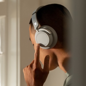 微软（Microsoft） Surface Headphones 2蓝牙无线降噪耳机触摸控制语音助手 微软耳机 Headphones 二代 典雅黑 标配