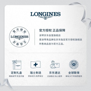 浪琴(Longines)瑞士手表 时尚系列 机械皮带男表 L48054112