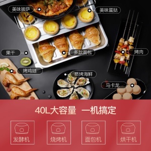 格兰仕（Galanz) 电烤箱 家用40L大容量K41/K42 烘焙多层烤箱 可视炉灯上下独立控温 品牌精选款