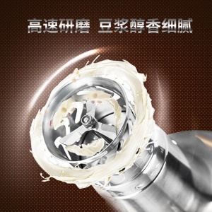 九阳（Joyoung）豆浆机1.3L破壁免滤双层杯体304级不锈钢家用多功能搅拌机料理机DJ13B-D08EC